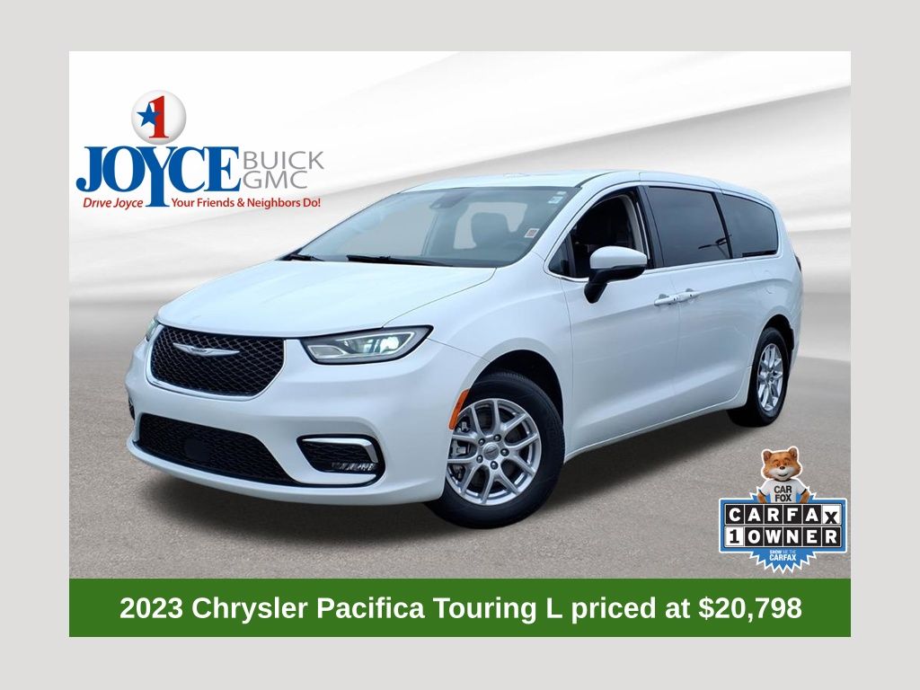 Bright White Clearcoat 2023 Chrysler Pacifica Minivan Front-Wheel Drive 9-Speed Automatic