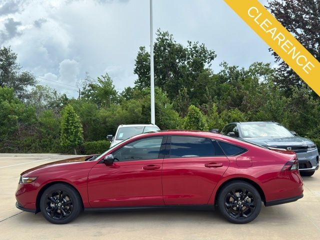2025 Honda Accord SE Red at Community Honda