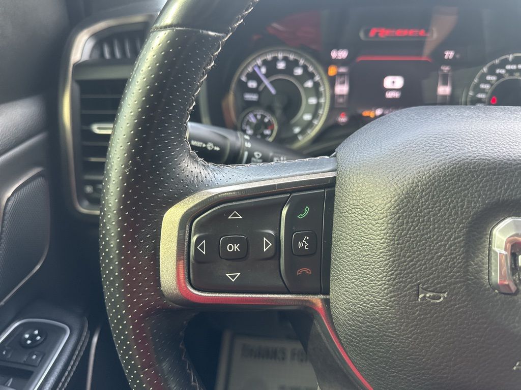 2021 Flame Red Clearcoat Ram 1500 Rebel 4X4 Truck