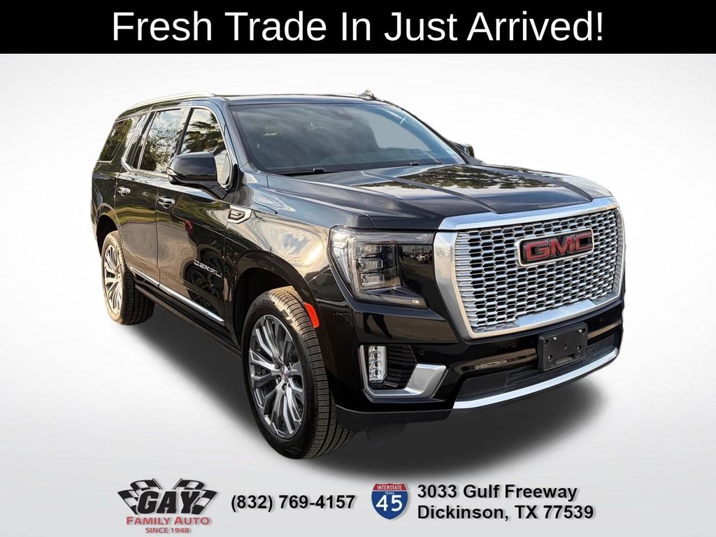 Onyx Black 2021 GMC Yukon SUV / Crossover 4X2