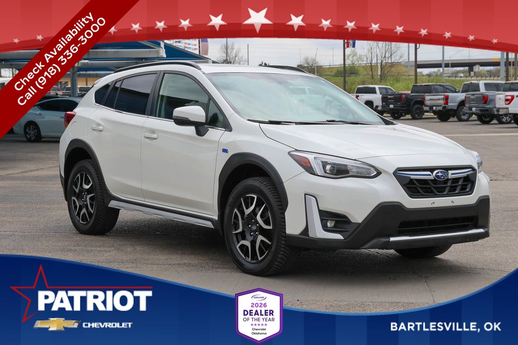 Crystal White Pearl 2021 Subaru Crosstrek Hybrid AWD SUV / Crossover All-Wheel Drive Continuously Variable Transmission