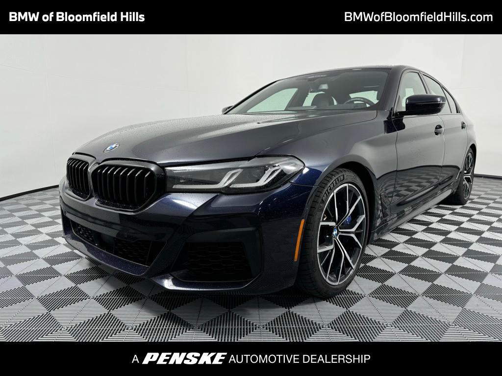 2022 BMW 5 Series M550i xDrive Hero Image