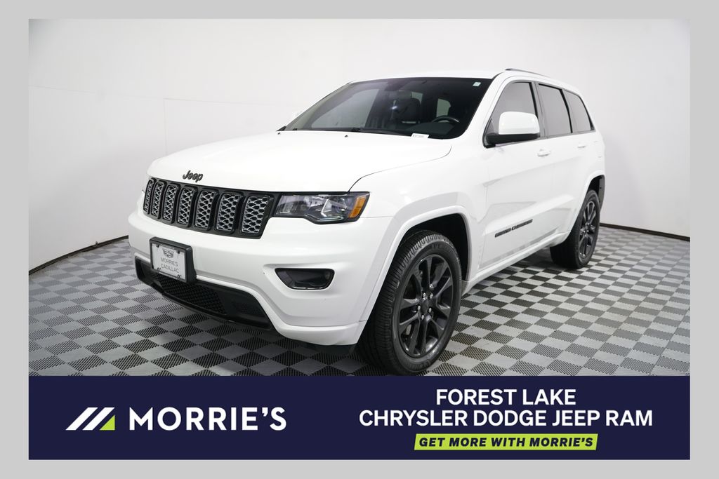 Bright White Clearcoat 2021 Jeep Grand Cherokee SUV / Crossover Four-Wheel Drive 8-Speed Automatic