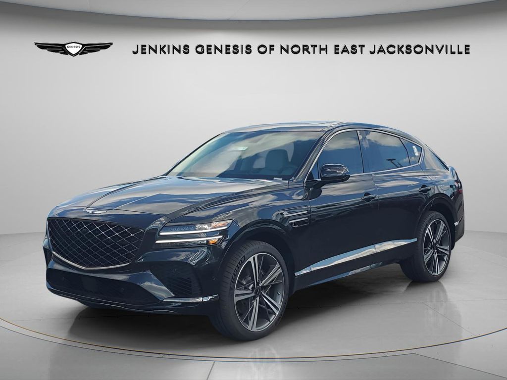 Vik Black 2025 Genesis GV80 Coupe 3.5T E-SC AWD Coupe All-Wheel Drive 8-Speed Automatic
