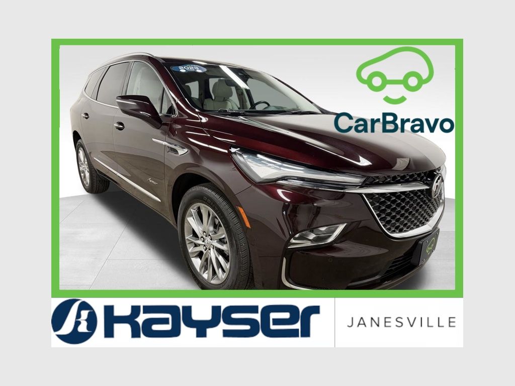 Rich Garnet Metallic 2023 Buick Enclave Avenir AWD SUV / Crossover Four-Wheel Drive 9-Speed Automatic