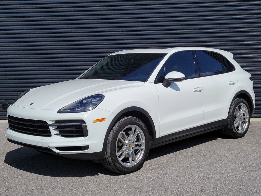 White 2020 Porsche Cayenne AWD SUV / Crossover All-Wheel Drive 8-Speed Automatic