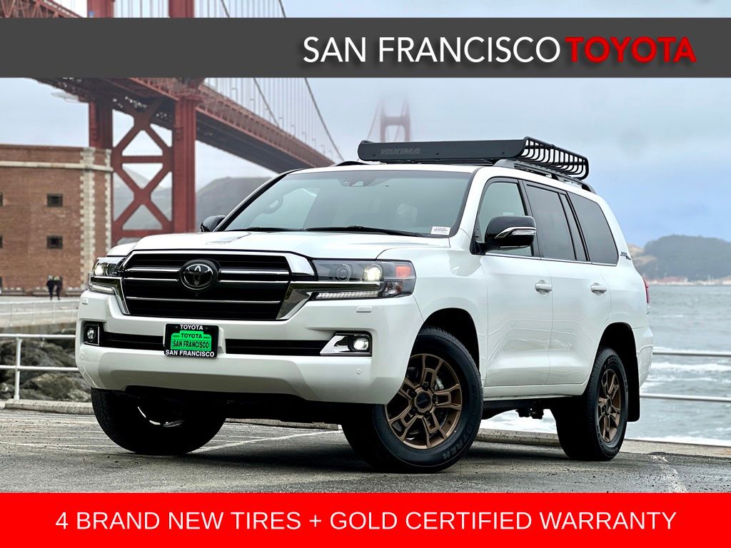 White (Blizzard Pearl) 2020 Toyota Land Cruiser SUV / Crossover All-Wheel Drive 8-Speed Automatic