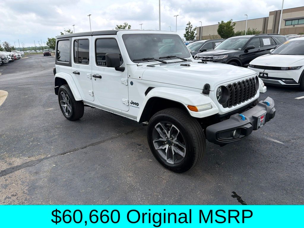  2024 Jeep Wrangler 4xe Sport S 4WD   