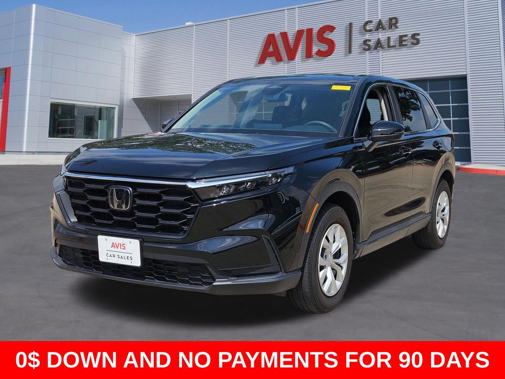 Black 2025 Honda CR-V LX AWD SUV / Crossover All-Wheel Drive Continuously Variable Transmission