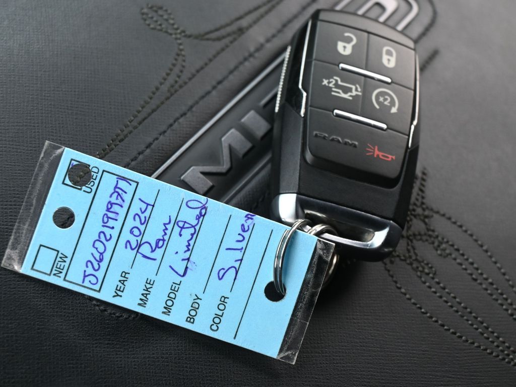 Used 2024 Billet Silver Metallic Clearcoat Ram Limited image 27