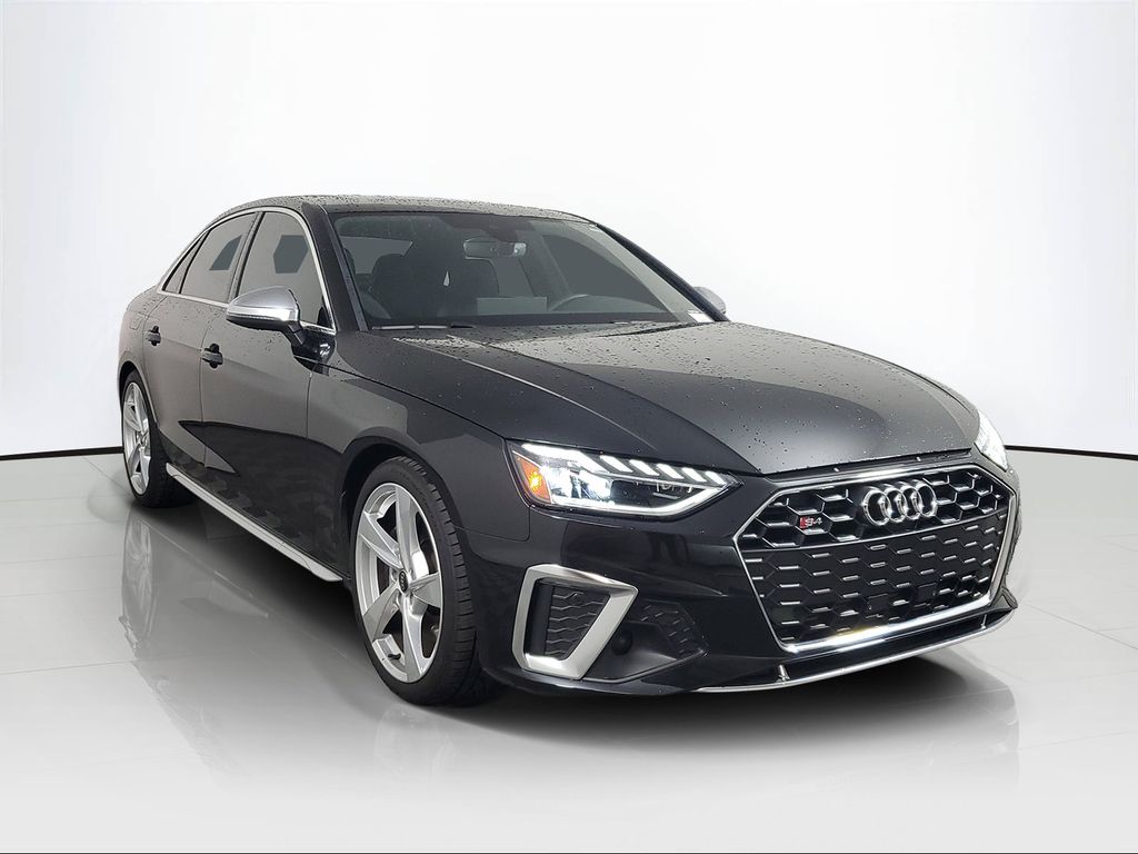 Mythos Black Metallic 2023 Audi S4 Sedan All-Wheel Drive 8-Speed Automatic