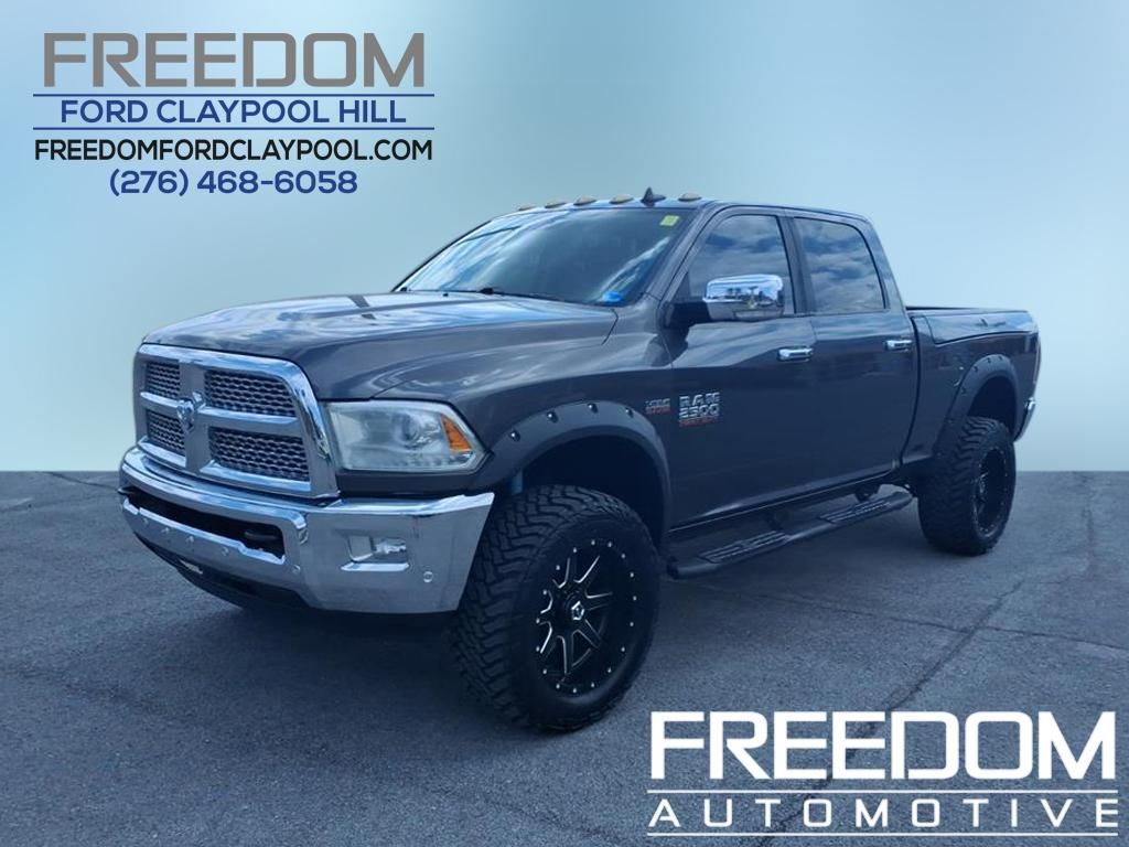 Gray (Granite Crystal Metallic Clearcoat) 2016 RAM 2500 Power Wagon Laramie Crew Cab 4WD Pickup Truck Four-Wheel Drive 6-Speed Automatic