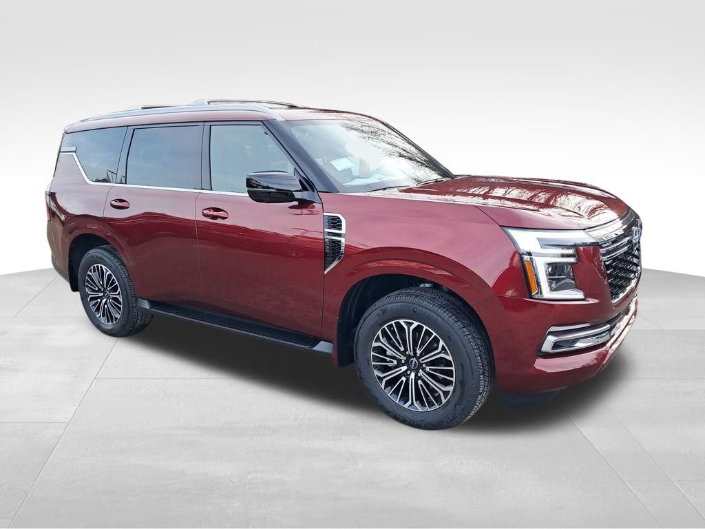 2026 Nissan Armada Platinum Red at John Sisson Motors