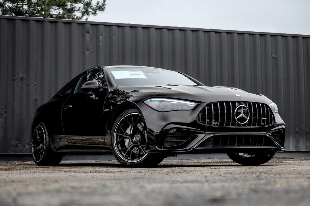 Black 2026 Mercedes-Benz CLE AMG CLE 53 4MATIC Coupe All-Wheel Drive 9-Speed Automatic