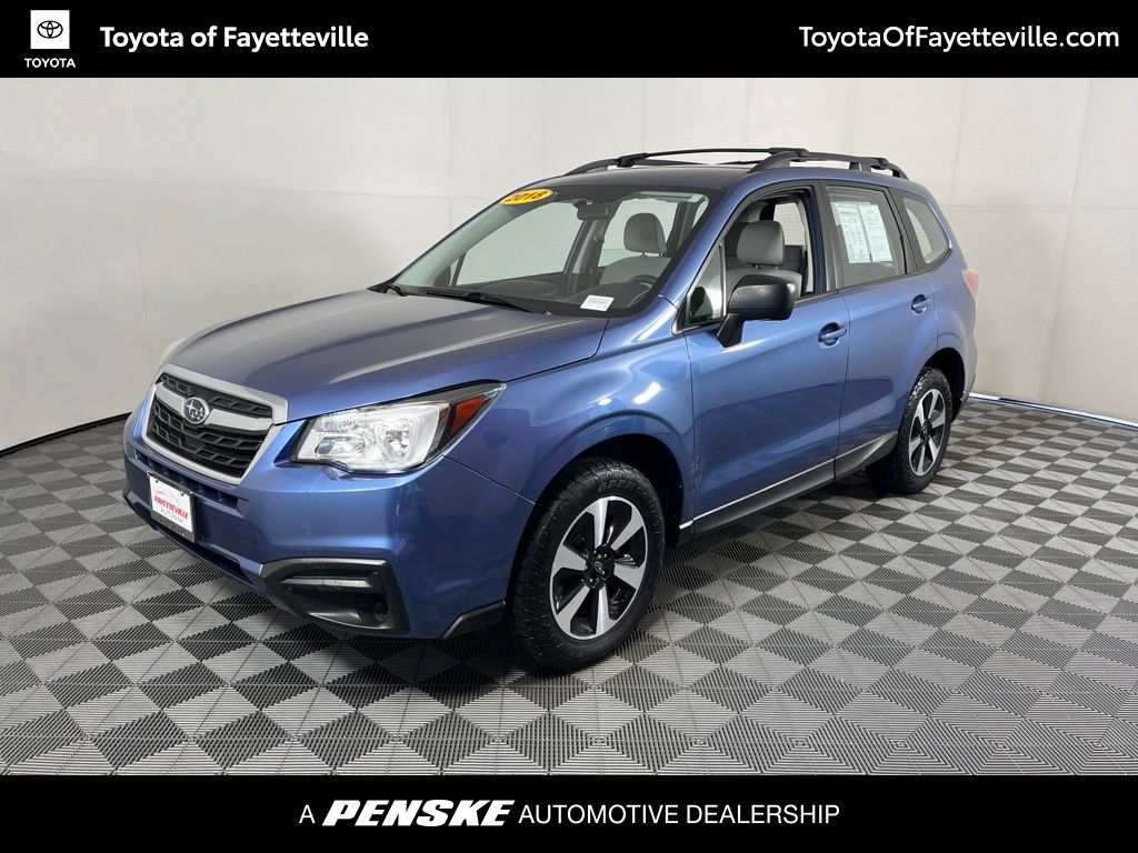 Quartz Blue Pearl 2018 Subaru Forester SUV / Crossover All-Wheel Drive Continuously Variable Transmission