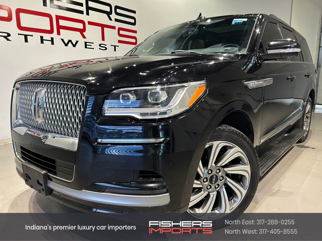 Black 2024 Lincoln Navigator SUV / Crossover Four-Wheel Drive Automatic