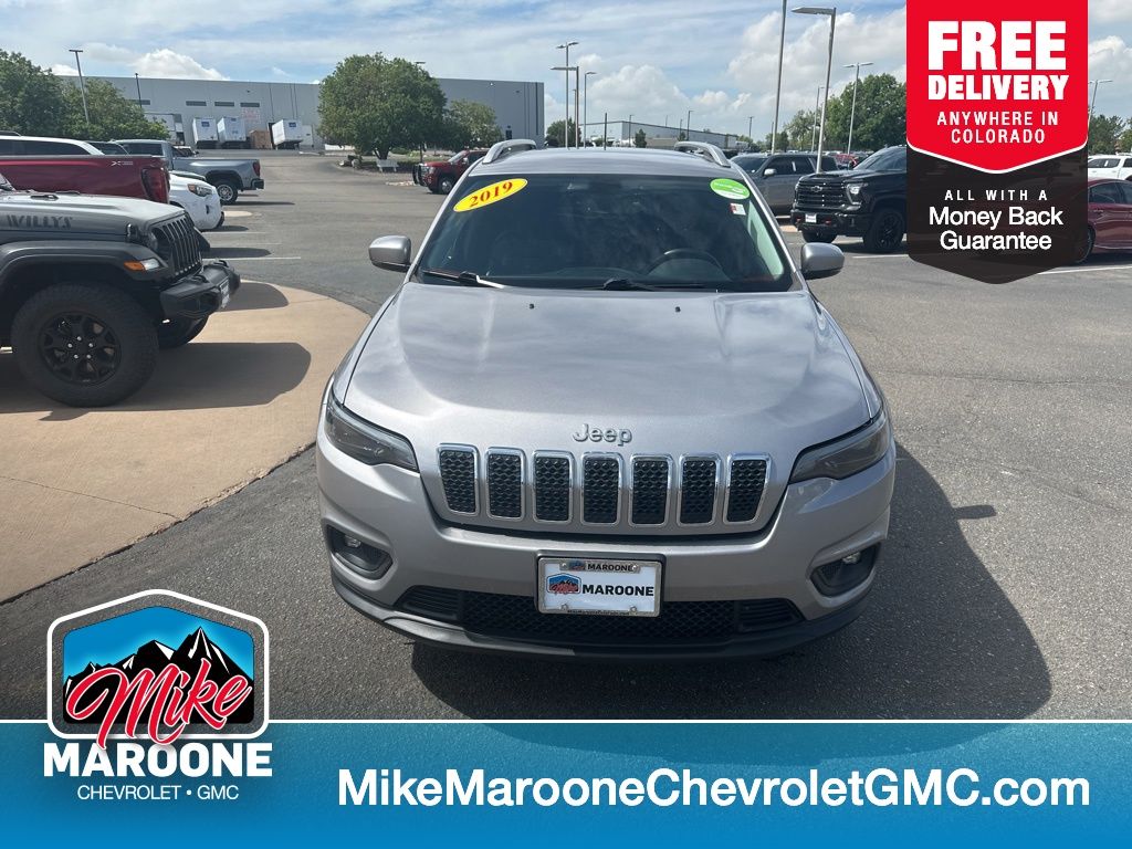Billet Silver Metallic Clearcoat 2019 Jeep Cherokee SUV / Crossover Four-Wheel Drive 9-Speed Automatic