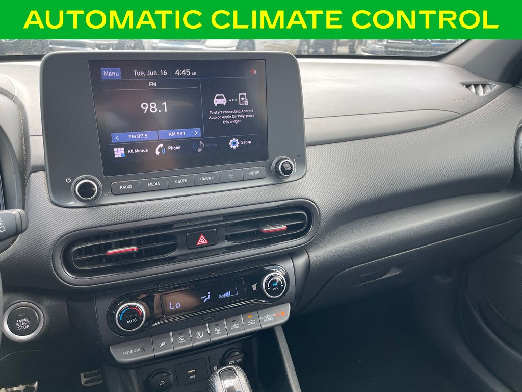 used 2022 Hyundai Kona car, priced at $20,000