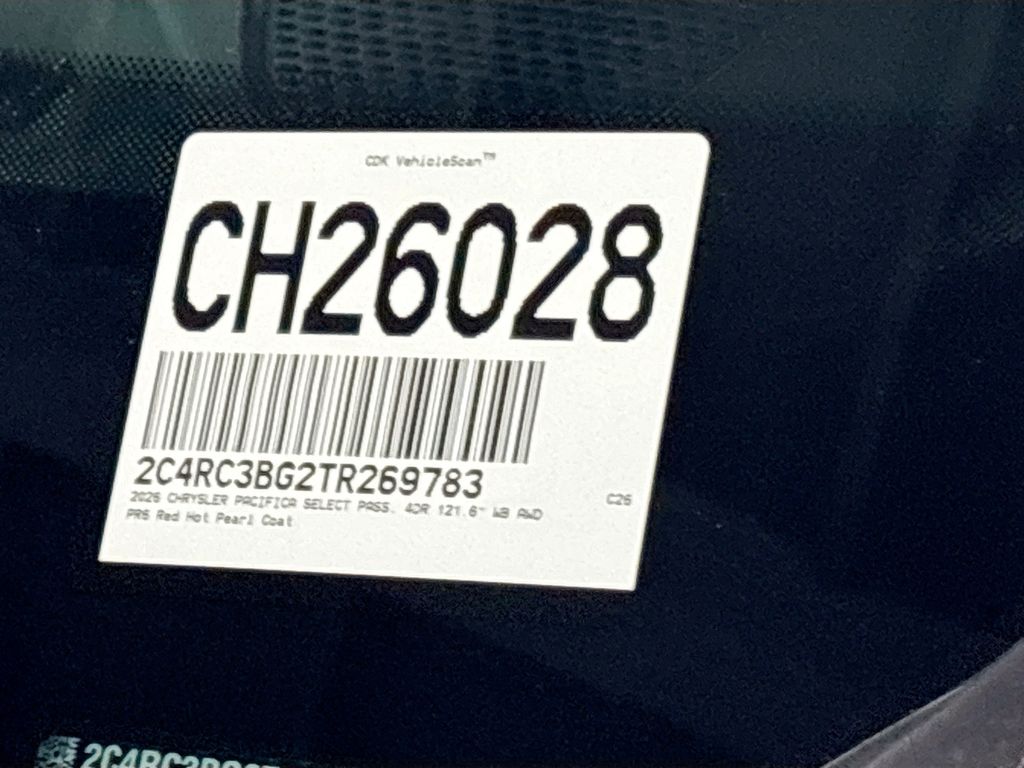 2026 Chrysler Pacifica Select