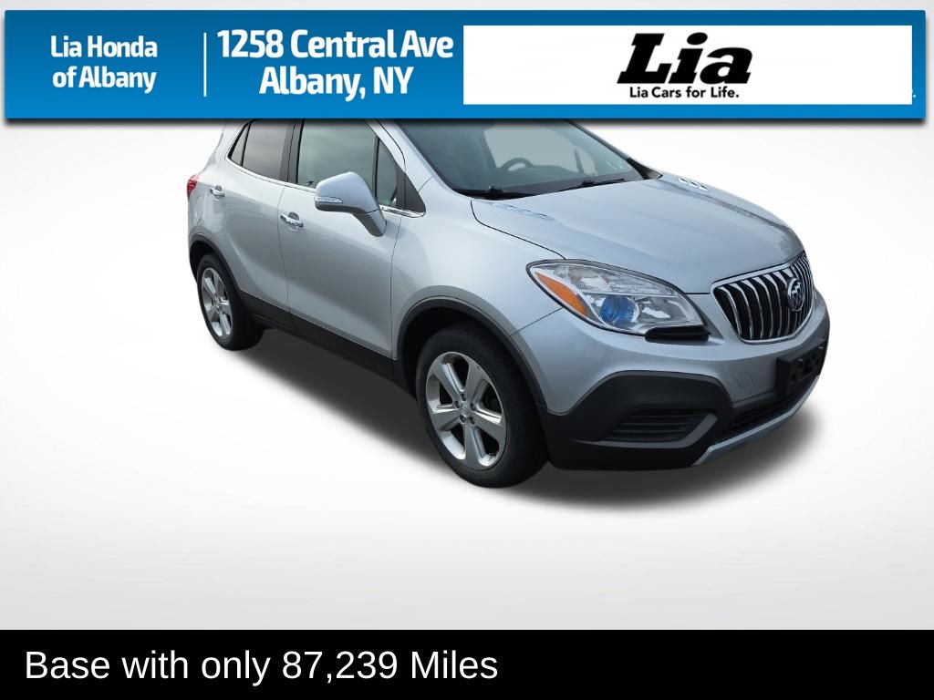 Quicksilver Metallic 2015 Buick Encore AWD SUV / Crossover All-Wheel Drive 6-Speed Automatic Overdrive