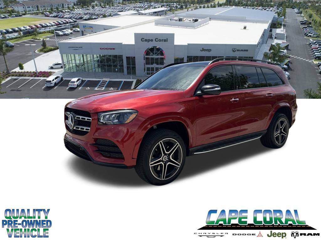 MANUFAKTUR Cardinal Red Metallic 2022 Mercedes-Benz GLS SUV / Crossover All-Wheel Drive 9-Speed Automatic