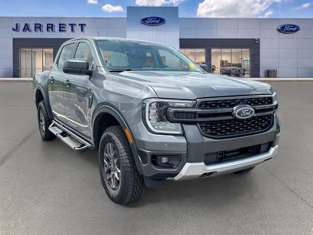 Carbonized Gray Metallic 2025 Ford Ranger Pickup Truck Four-Wheel Drive Automatic