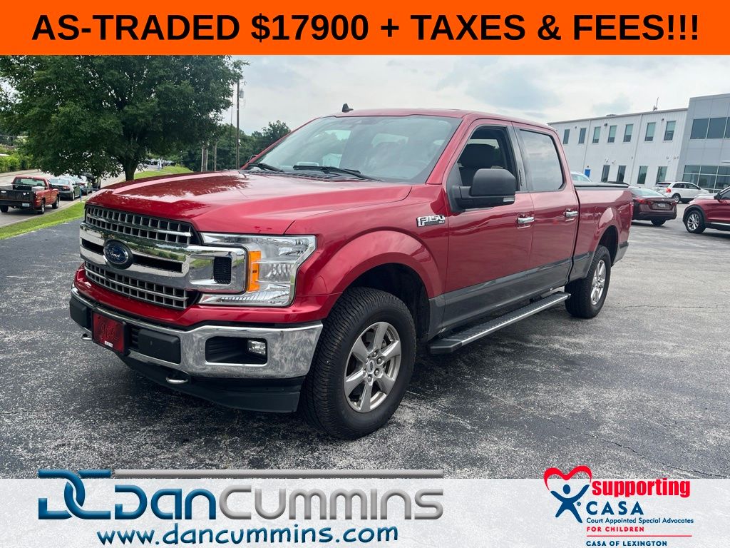 Rapid Red Metallic Tinted Clearcoat 2020 Ford F-150 Pickup Truck Four-Wheel Drive Automatic