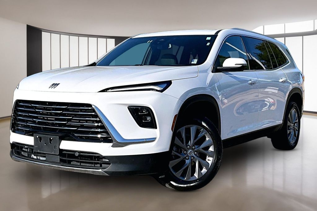 Summit White 2025 Buick Enclave SUV / Crossover Four-Wheel Drive 8-Speed Automatic