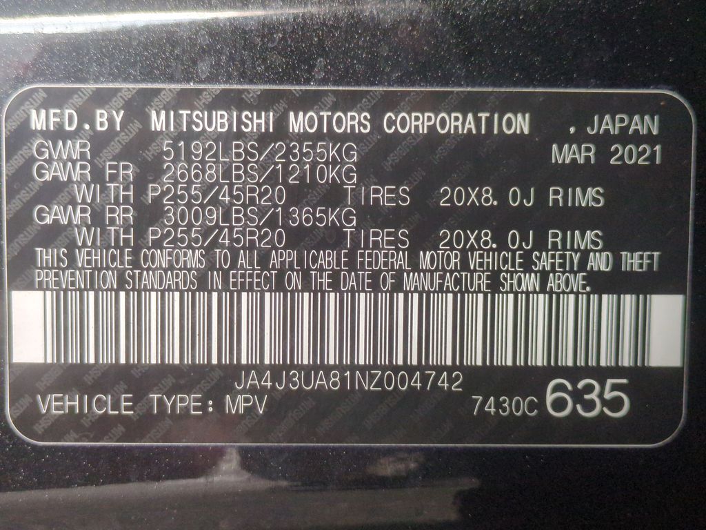 2022 Mitsubishi Outlander SE