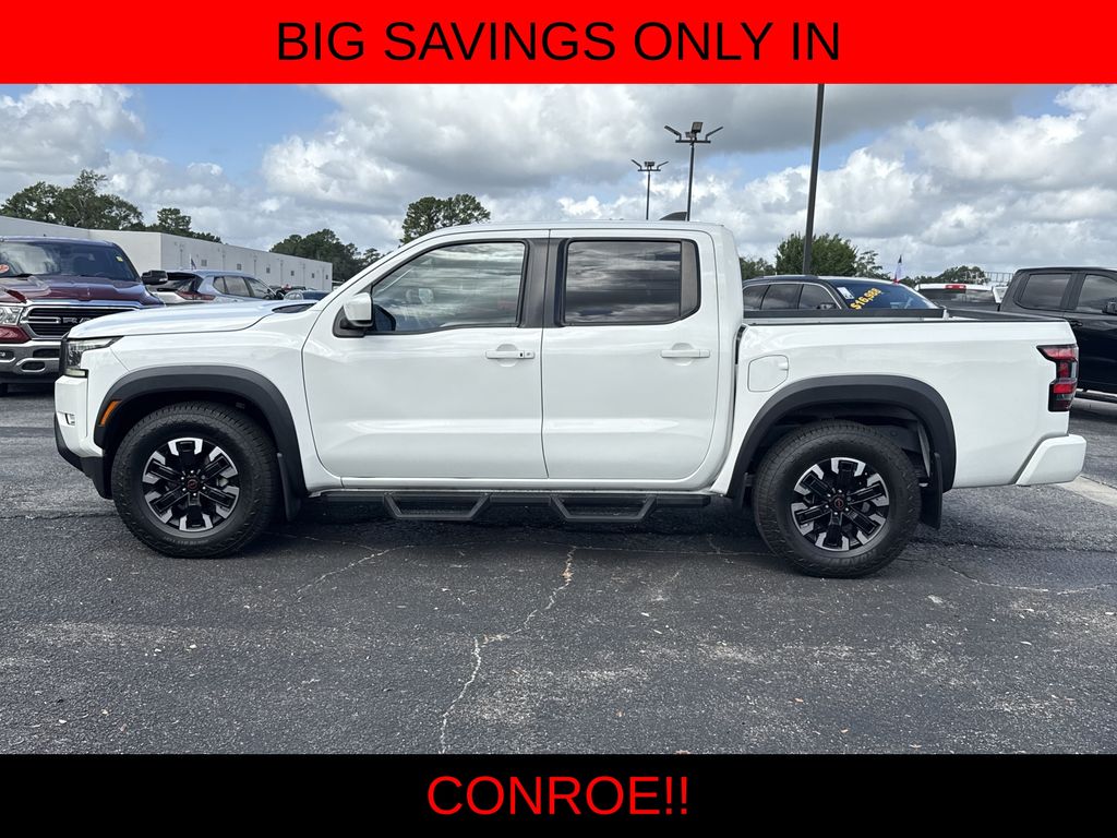 2022 Nissan Frontier PRO-X White at Central Houston Nissan