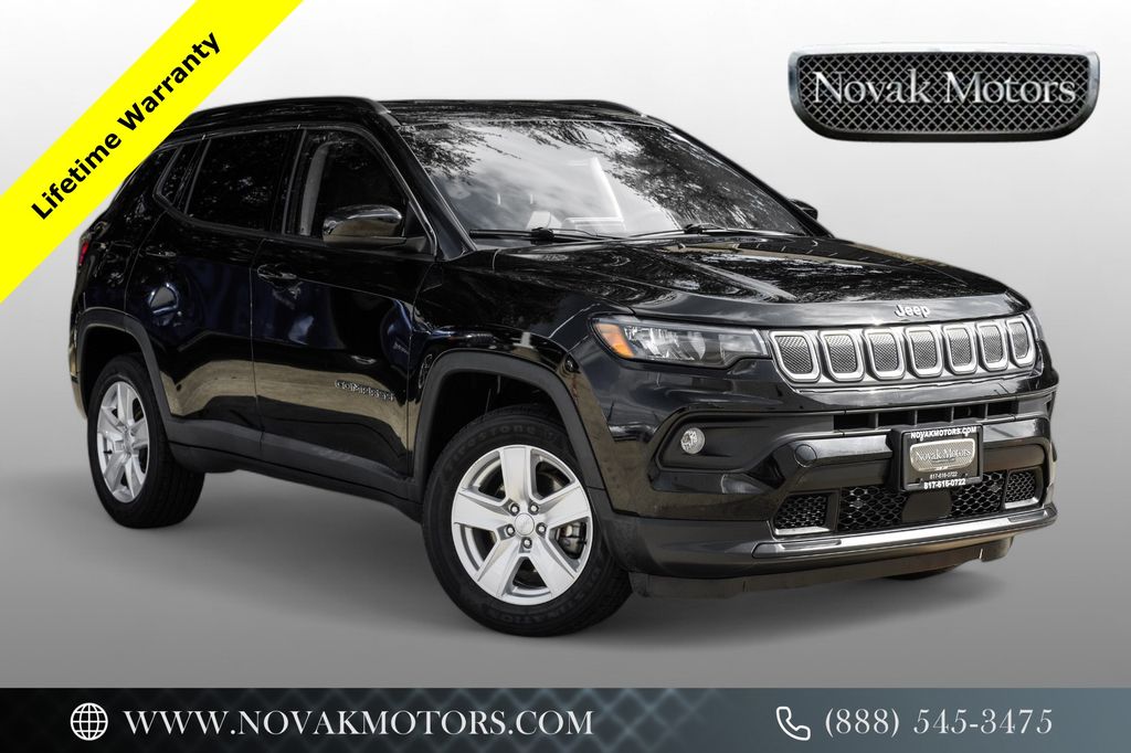 used 2022 Jeep Compass car, priced at $21,300
