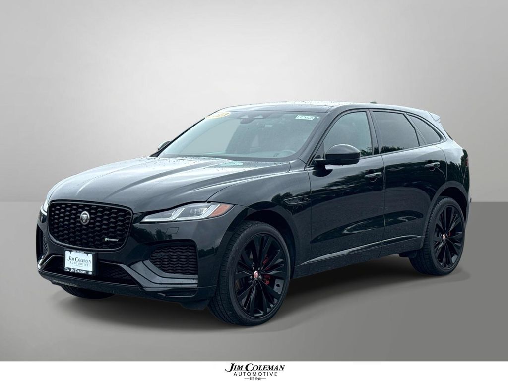 Santorini Black 2023 Jaguar F-PACE SUV / Crossover All-Wheel Drive 8-Speed Automatic
