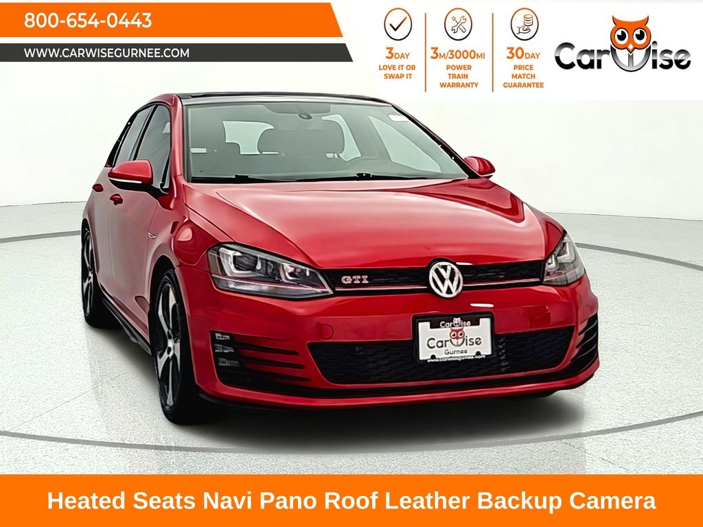 2016 Volkswagen Golf GTI 2.0T Autobahn 4-Door FWD with Performance Package