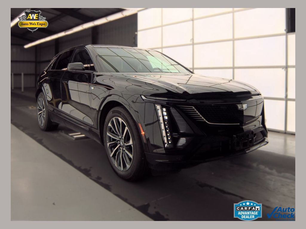 Stellar Black Metallic 2024 Cadillac LYRIQ SUV / Crossover All-Wheel Drive Automatic
