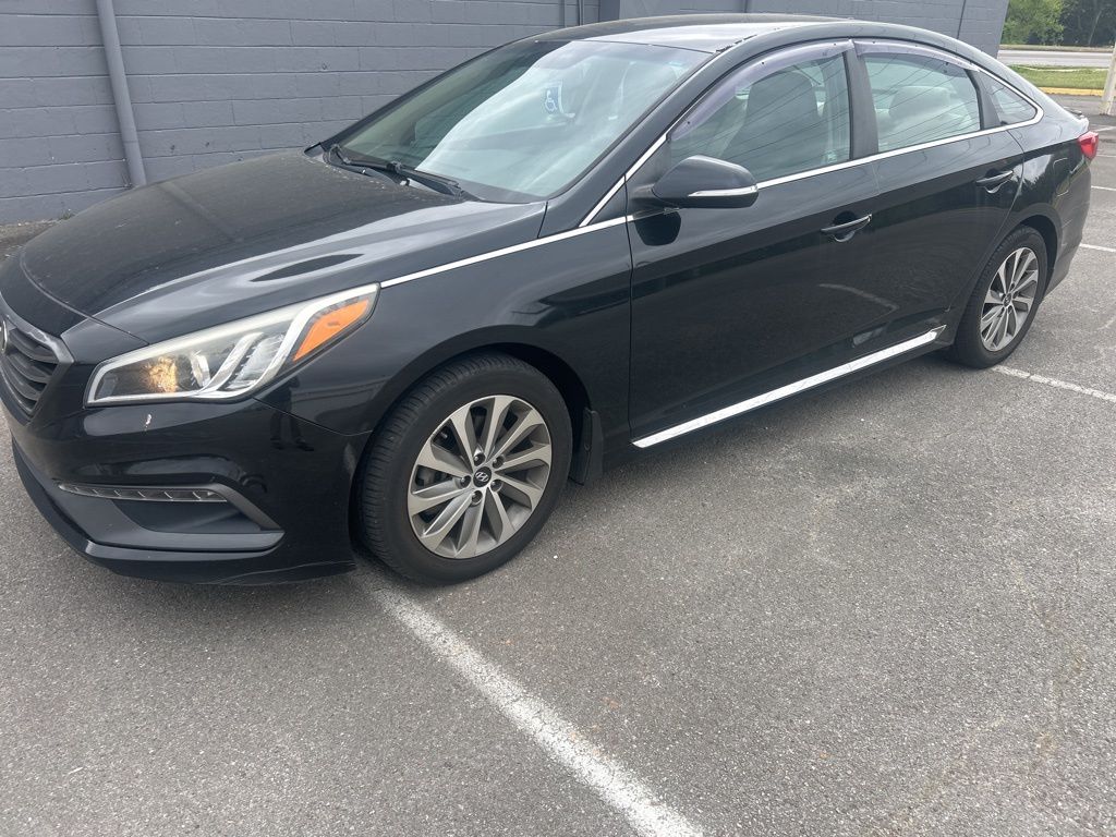 Phantom Black 2016 Hyundai Sonata Sport FWD Sedan Front-Wheel Drive 6-Speed Automatic