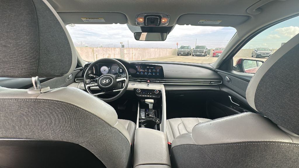 2025 Hyundai Elantra Limited Red at Emmons Autoplex