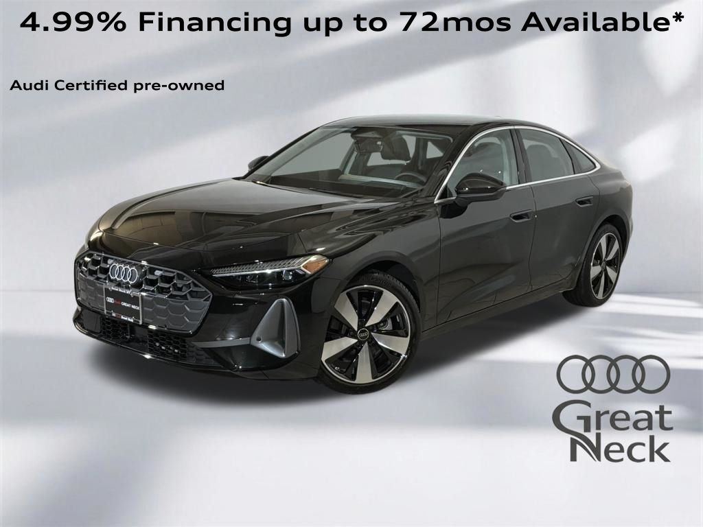 Mythos Black Metallic 2025 Audi A5 quattro Premium Plus Sedan Sedan All-Wheel Drive 7-Speed Automatic
