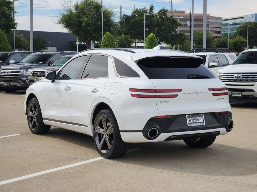 2024 Genesis GV70 3.5T Sport White at Genesis of Spring