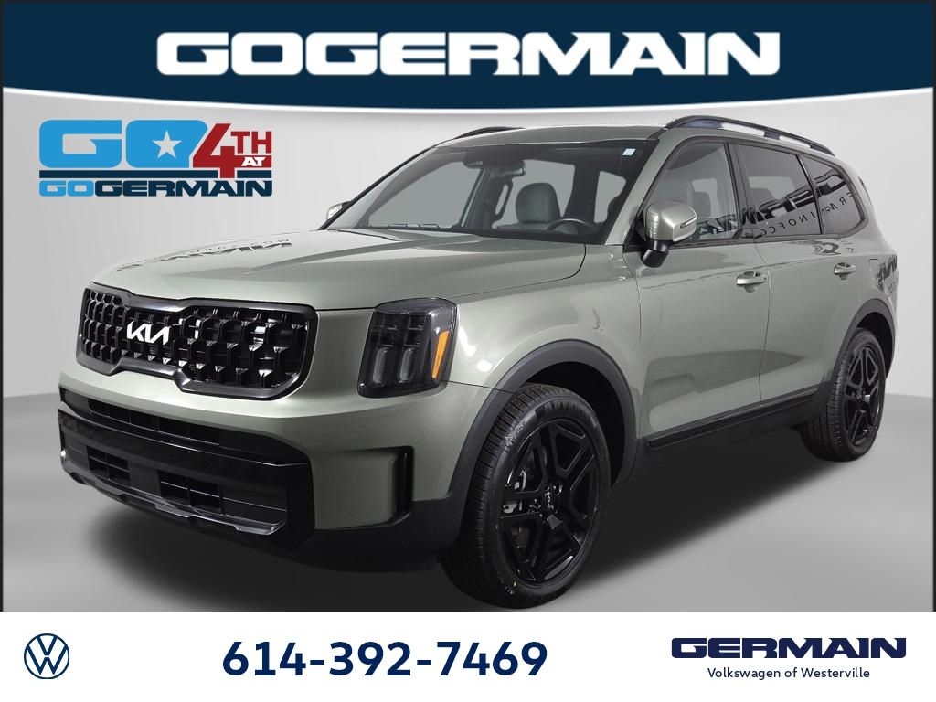 Jungle Green 2024 Kia Telluride SUV / Crossover All-Wheel Drive 8-Speed Automatic