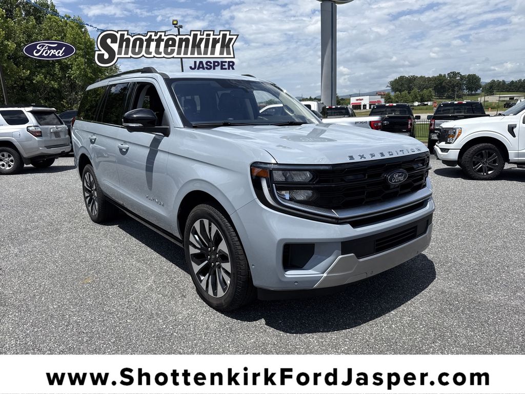 Glacier Gray Metallic TriCoat 2025 Ford Expedition SUV / Crossover Four-Wheel Drive Automatic