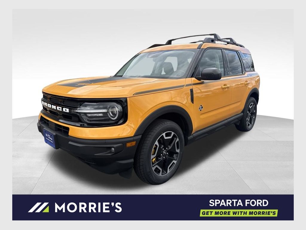 Orange Metallic 2023 Ford Bronco Sport SUV / Crossover All-Wheel Drive 8-Speed Automatic