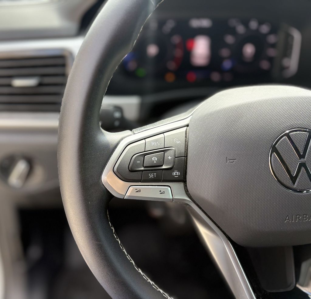 2023 Volkswagen Atlas Cross Sport 2.0T SE w/Technology White at Bayway Cadillac of The Woodlands