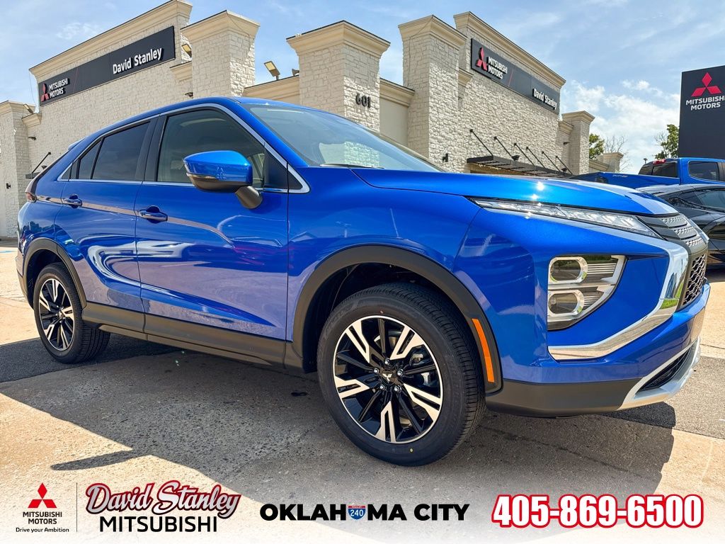 Blue 2026 Mitsubishi Eclipse Cross SUV / Crossover All-Wheel Drive Continuously Variable Transmission