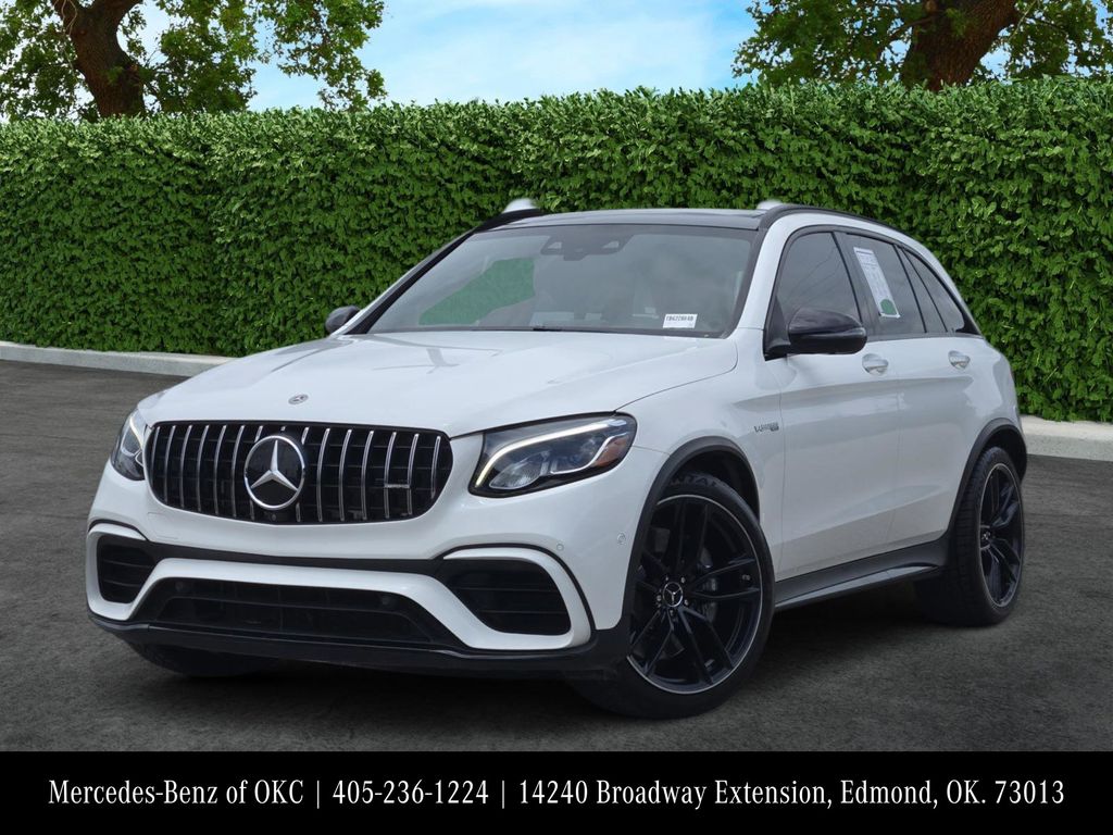 Polar White 2019 Mercedes-Benz GLC SUV / Crossover All-Wheel Drive 9-Speed Automatic