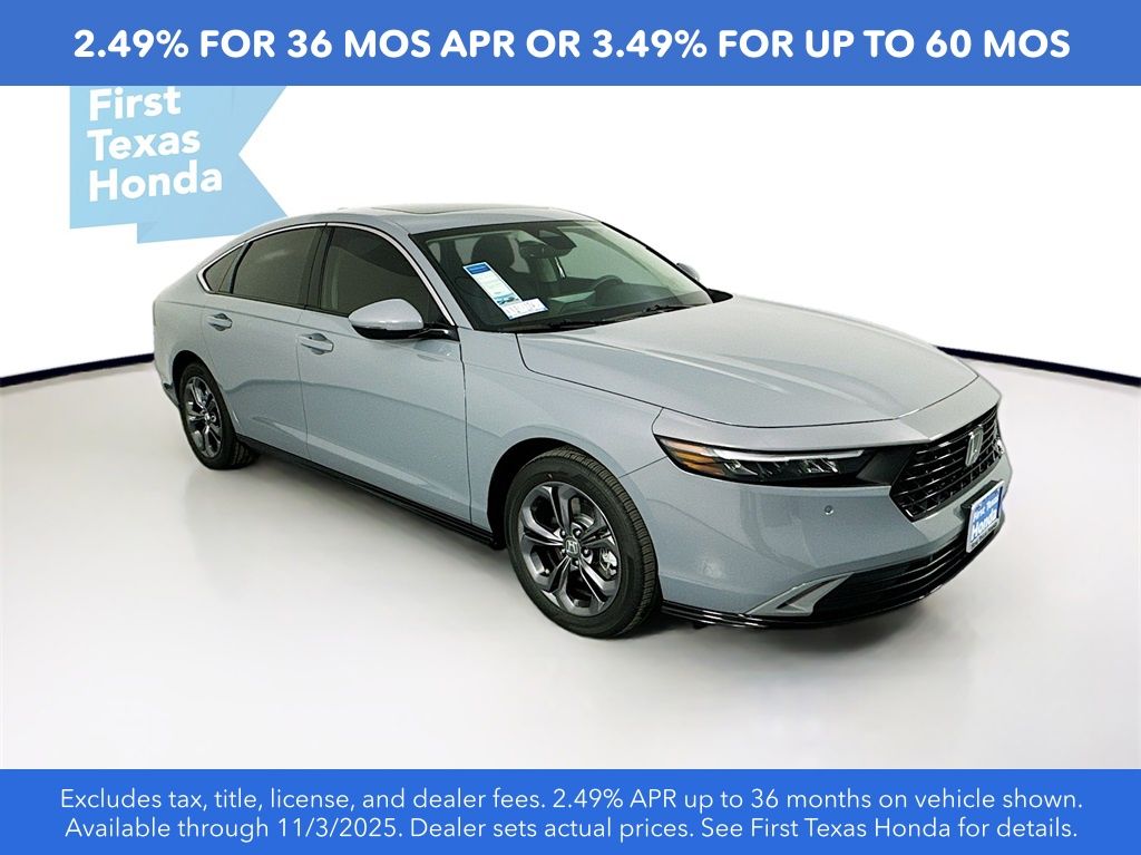 New Car 2025 Honda Accord Hybrid  Ex-l For Sale Under $40,000 In Austin, Texas