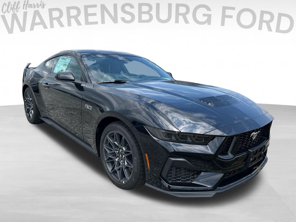 Shadow Black 2026 Ford Mustang Coupe Rear-Wheel Drive Automatic