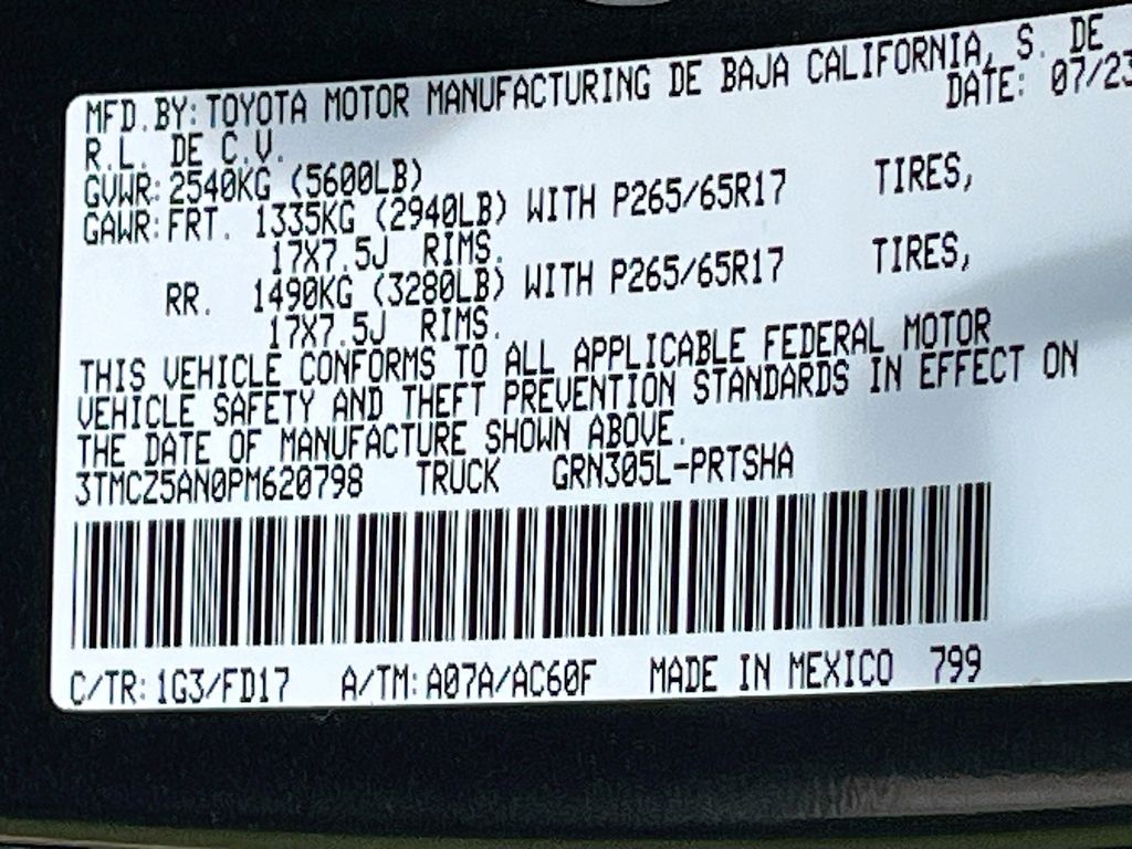 Used 2023 Gray Toyota TRD Sport image 28