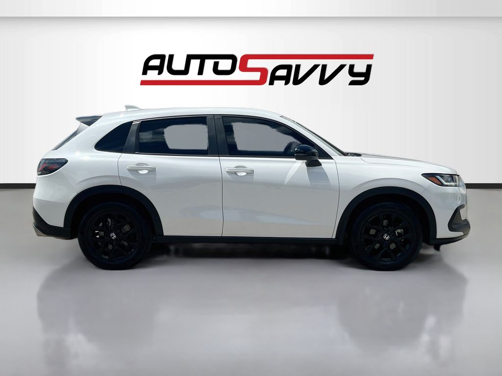 2024 Honda HR-V Sport White at Martin Chrysler Dodge Jeep Ram