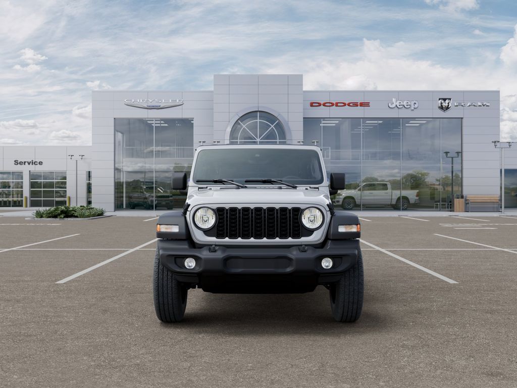 New 2026 Bright White Clearcoat Jeep Sport image 6