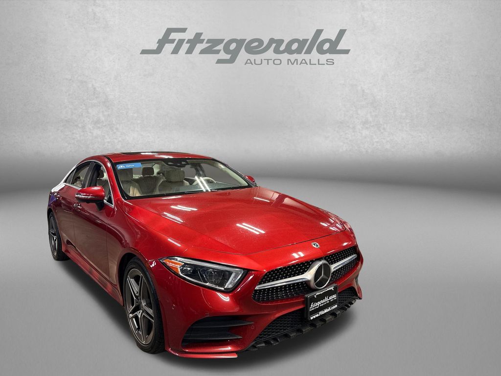 designo Cardinal Red Metallic 2019 Mercedes-Benz CLS Sedan All-Wheel Drive 9-Speed Automatic